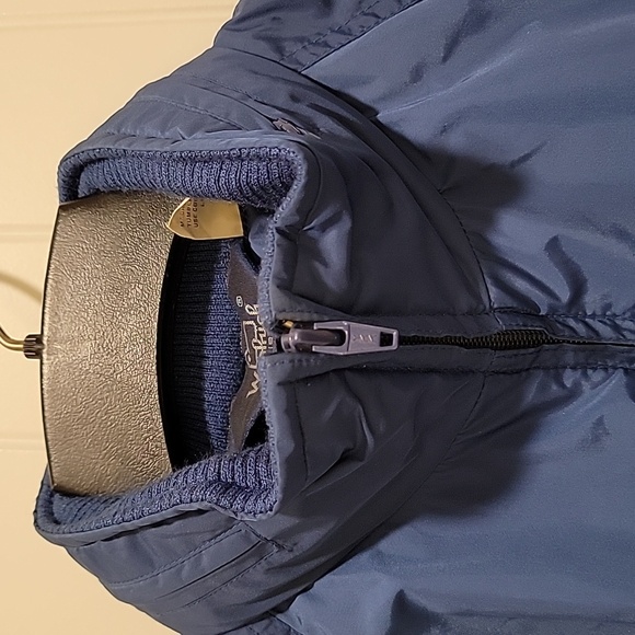Woolrich Vintage Mens Royal Blue Windbreaker Size Small - Picture 2 of 13